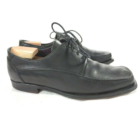 MENS BRUNO MAGLI NATE SIZE 9.5M BLACK Leather MOC main image 7